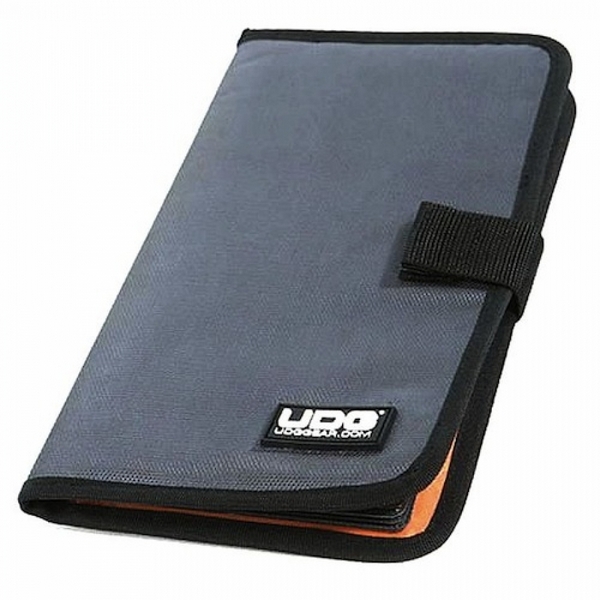 UDG CD Wallet 24 Steel GreyOrange DJKIT.jpg