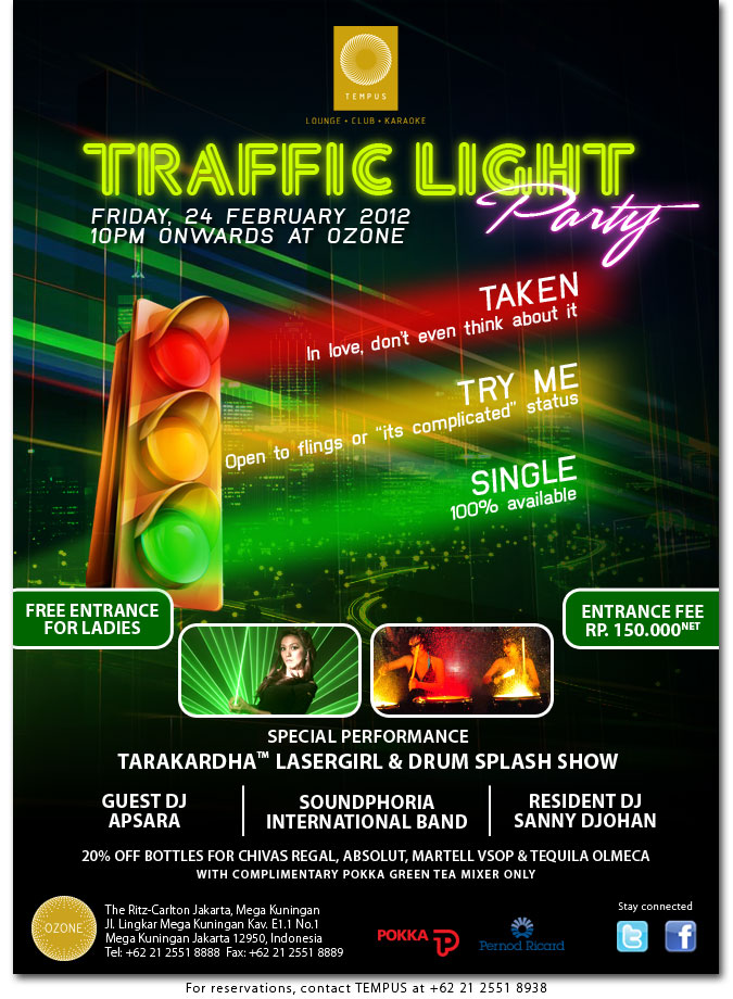 2012-02-24 Traffic Light at Tempus at Ritz Carlton hotel (Jakarta, Indonesia) .jpeg